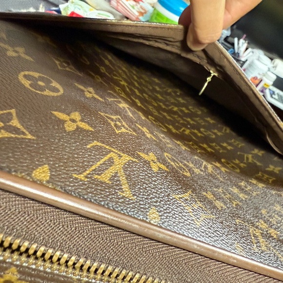 Louis Vuitton Pegase 45 Rolling travel bag monogram duster Carryall Carryon - Picture 7 of 16